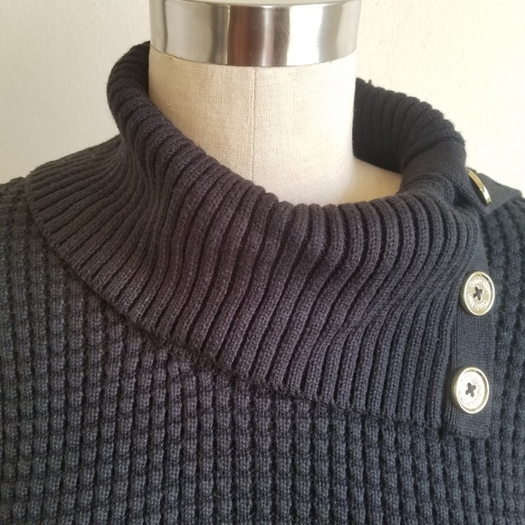 NEW | Calvin Klein | Cozy Black Turtleneck… - Picture 5 of 9